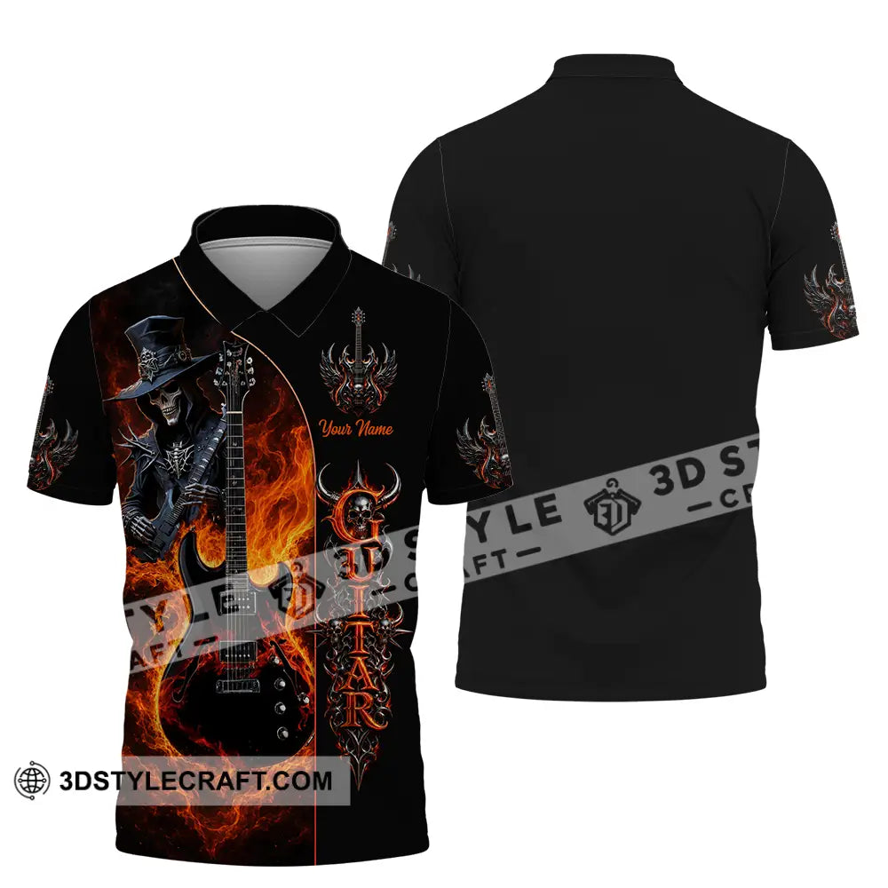 Unisex Shirt - Custom Guitar Shirt - Polo Shirt / S - T-shirt