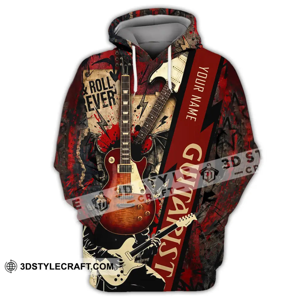 Unisex Shirt - Custom Guitarist Shirt - Hoodie / S - T-shirt