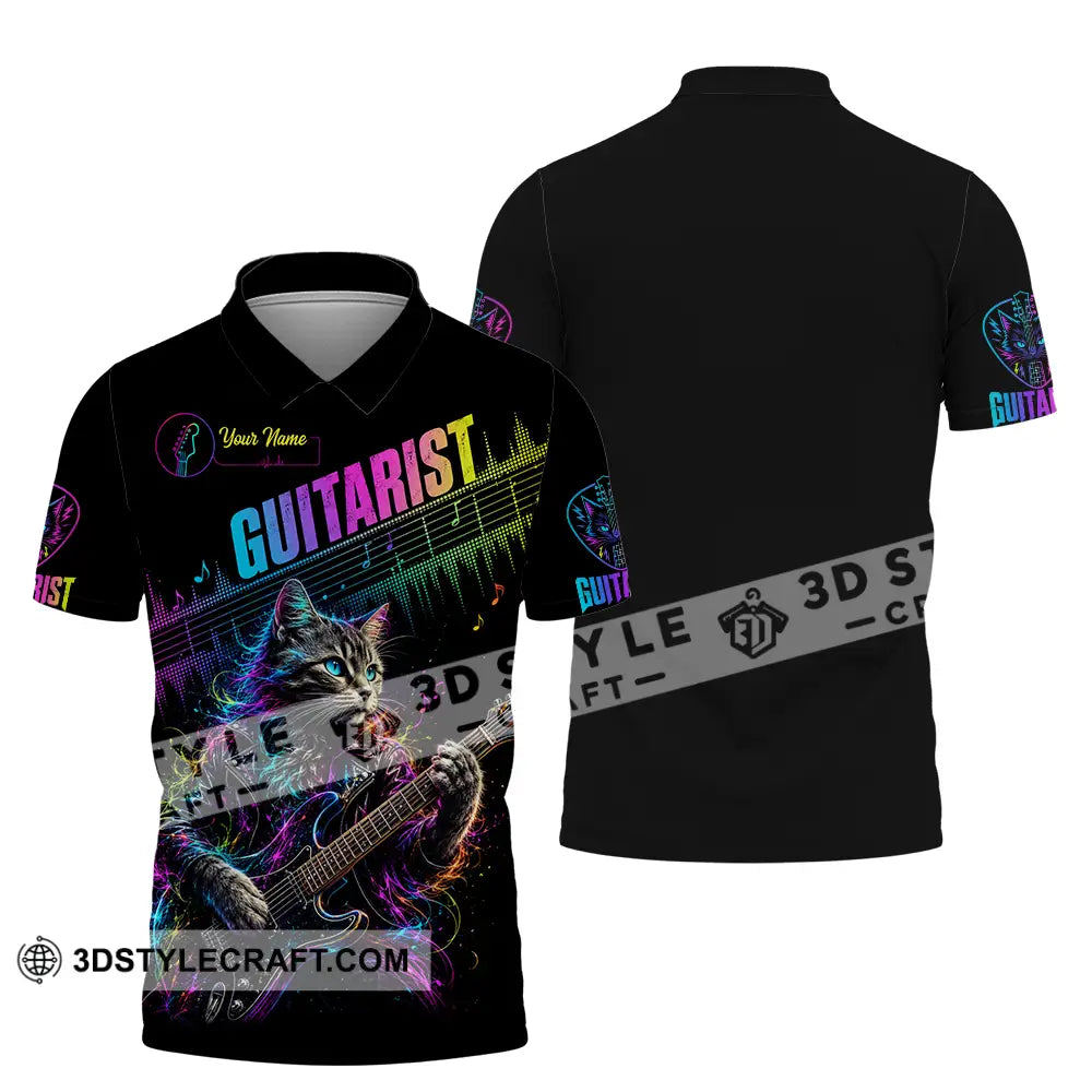 Unisex Shirt - Custom Guitarist Shirt - Polo Shirt / S - T-shirt