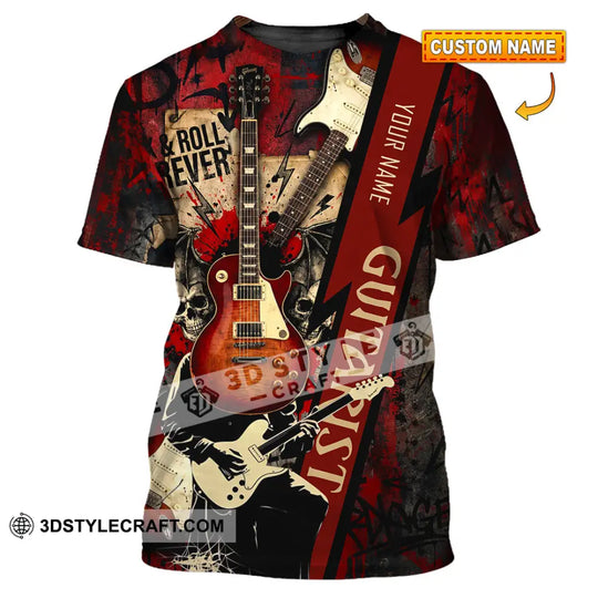 Unisex Shirt - Custom Guitarist Shirt style option 1