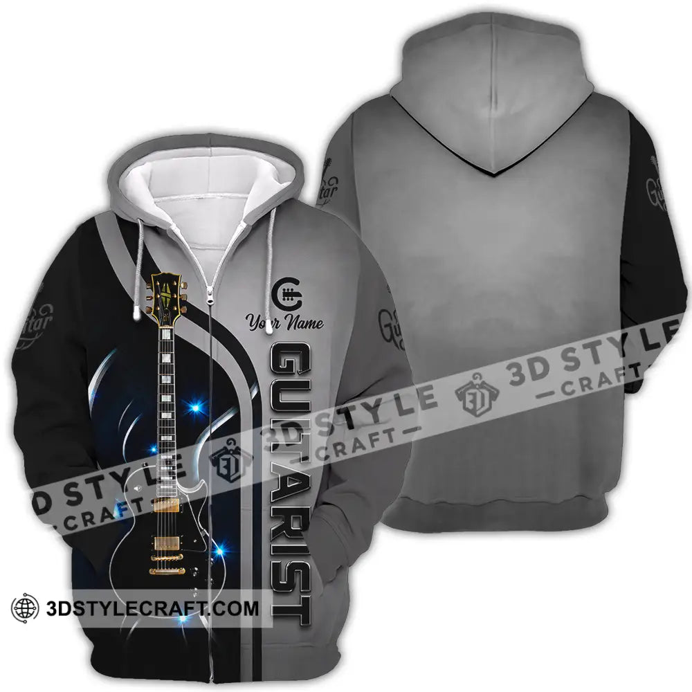 Unisex Shirt - Custom Guitarist Shirt - Zipper Hoodie / S - T-shirt