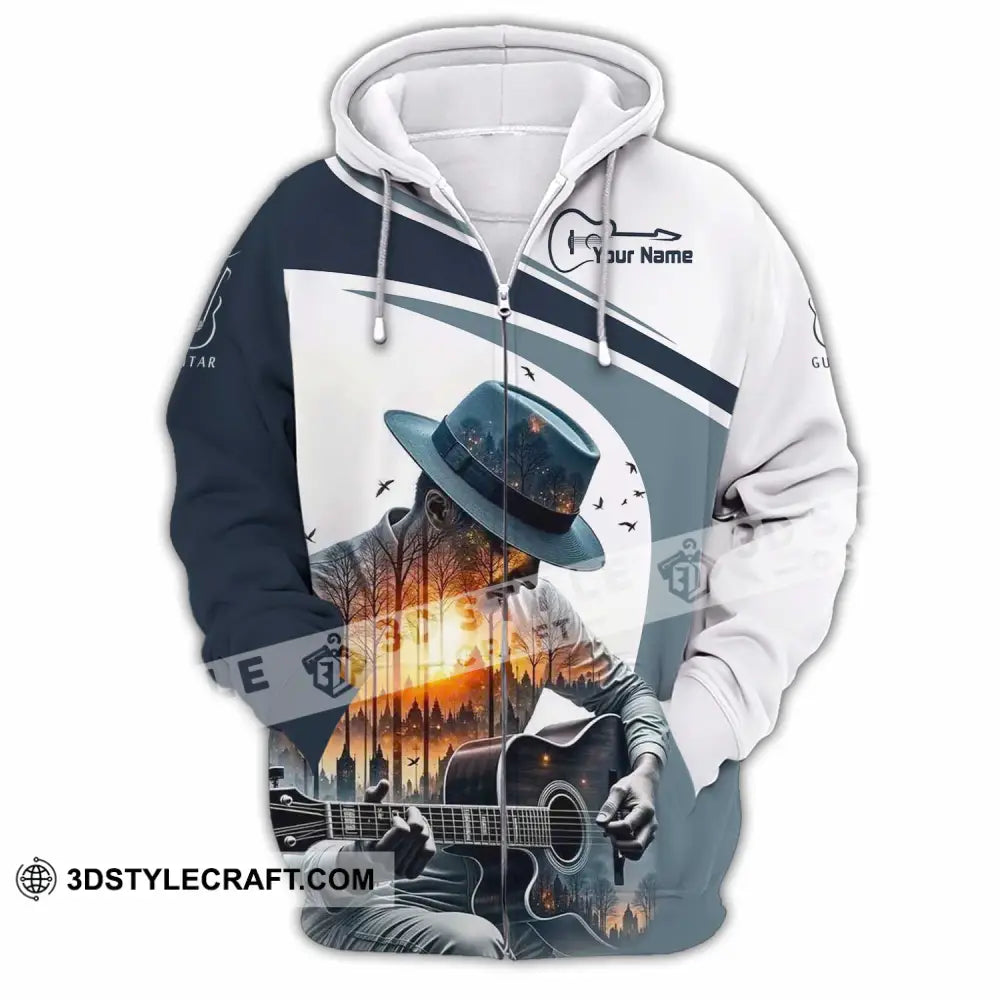 Unisex Shirt - Custom Guitarist Shirt - Zipper Hoodie / S - T-shirt