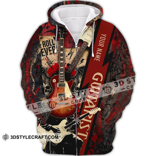 Unisex Shirt - Custom Guitarist Shirt style option 3