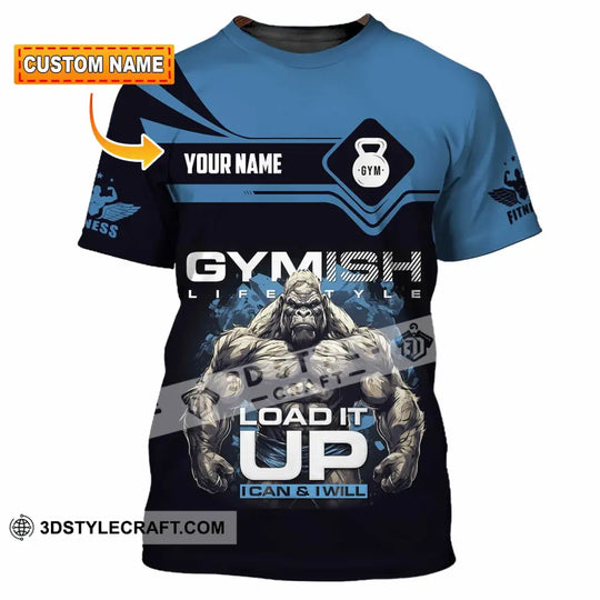 Unisex Shirt - Custom Gymish Life Style Load It Up Shirt style option 1
