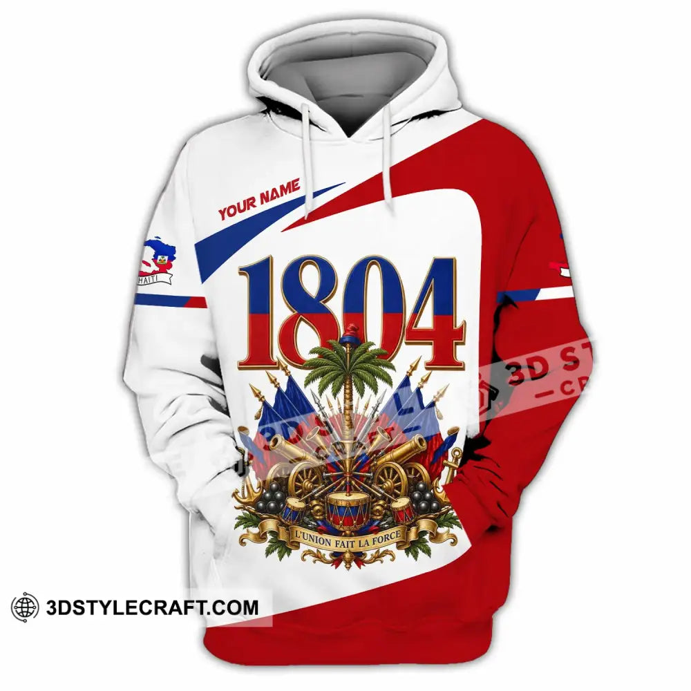 Unisex Shirt - Custom Haiti Shirt - Hoodie / S - T-shirt