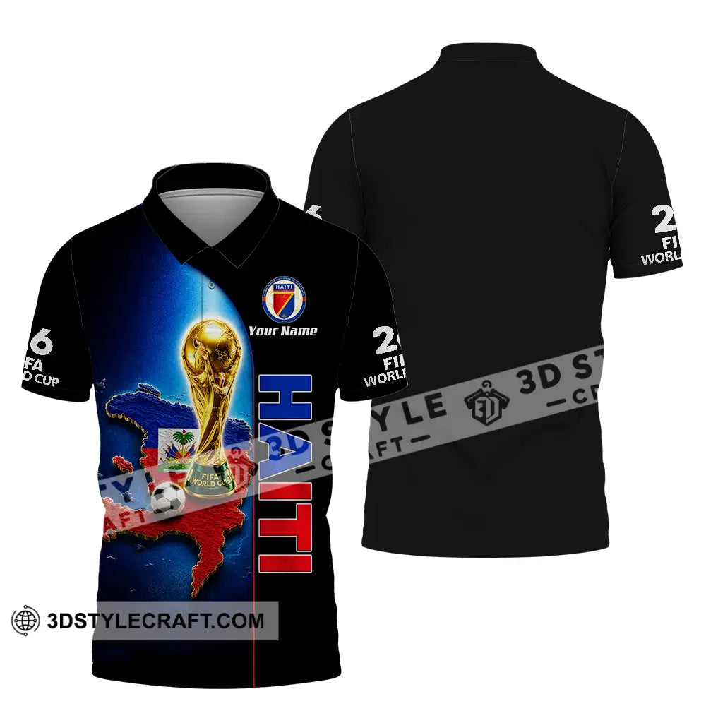 Unisex Shirt - Custom Haiti World Cup 2026 Shirt - Polo Shirt / S - T-shirt