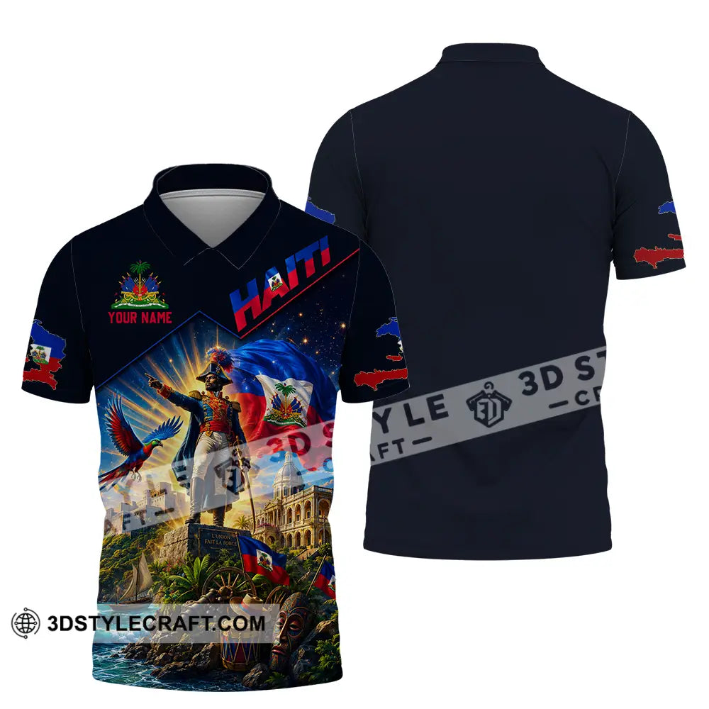 Unisex Shirt - Custom Haiti Shirt - Polo Shirt / S - T-shirt