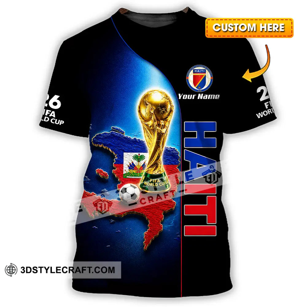 Unisex Shirt - Custom Haiti World Cup 2026 Shirt - T-shirt
