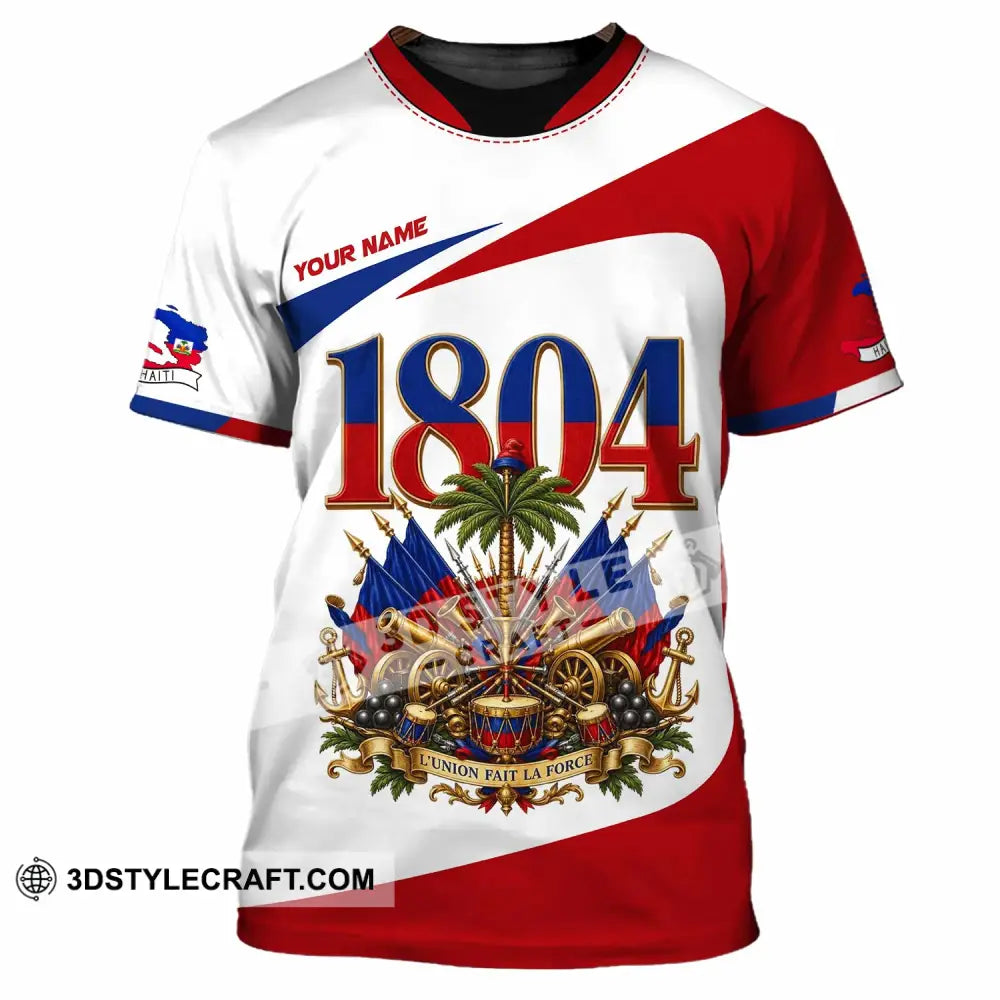 Unisex Shirt - Custom Haiti Shirt - T-Shirt / S - T-shirt
