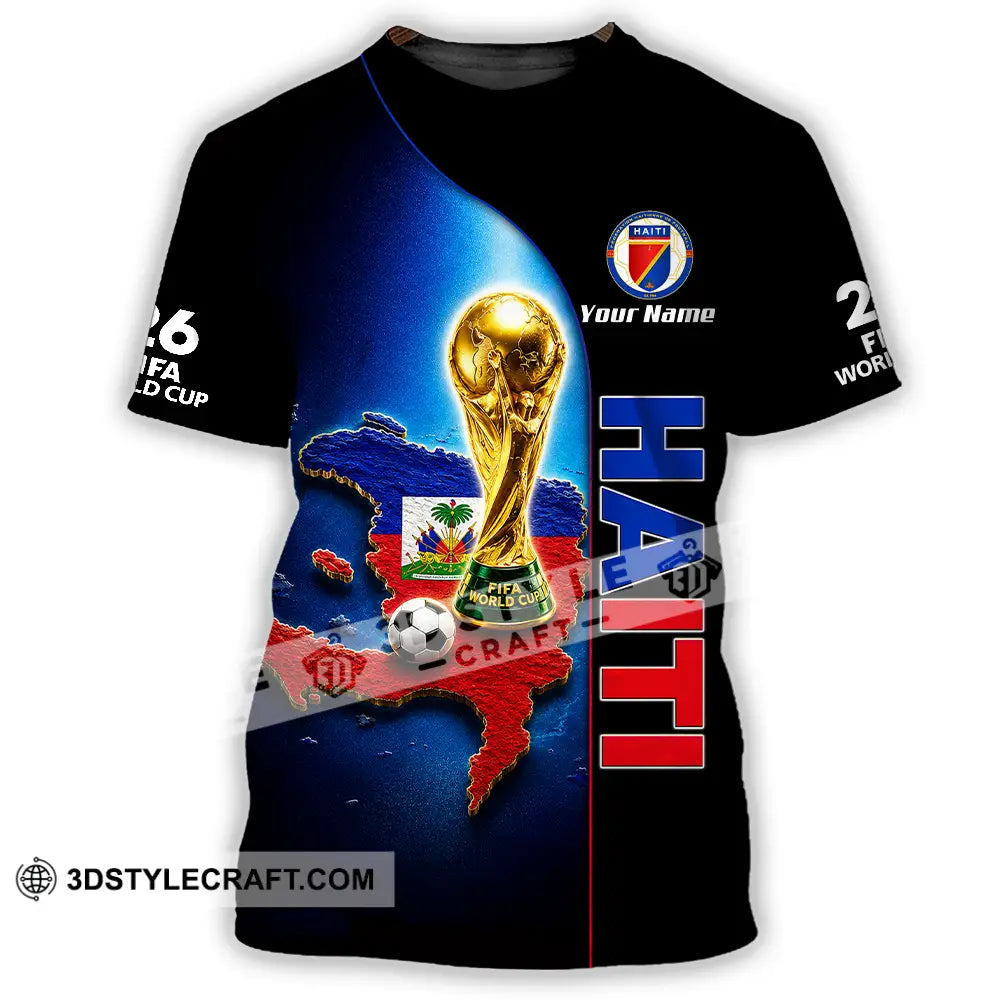 Unisex Shirt - Custom Haiti World Cup 2026 Shirt - T-Shirt / S - T-shirt