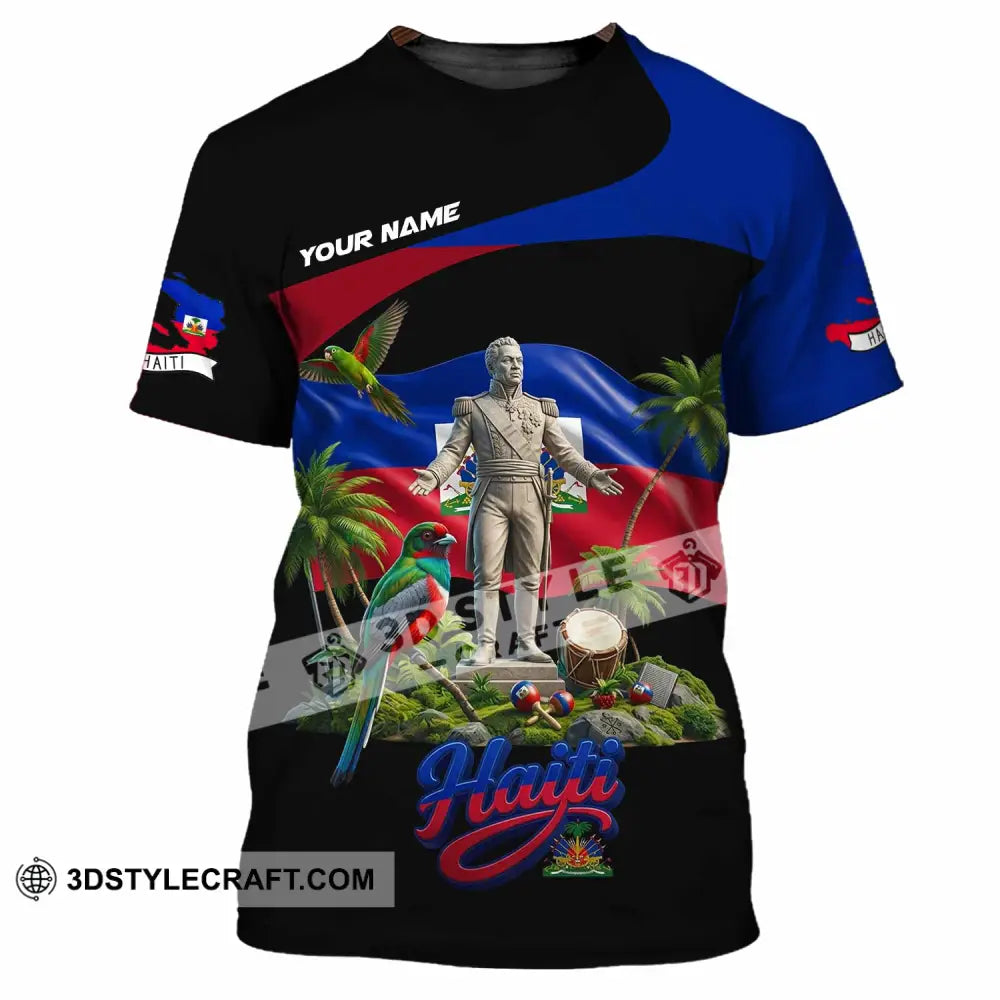 Unisex Shirt - Custom Haiti Shirt - T-Shirt / S - T-shirt