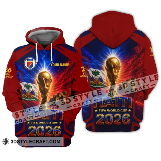 Unisex Shirt - Custom Haiti World Cup 2026 Shirt style option 3