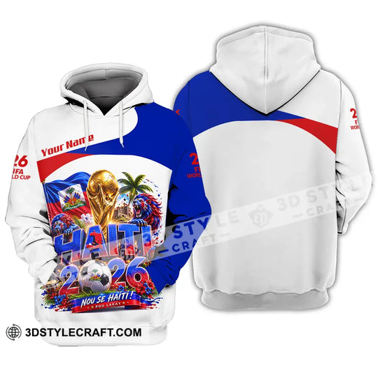 Unisex Shirt - Custom Haiti World Cup 2026 Shirt style option 3
