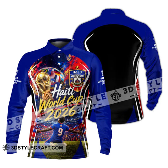 Unisex Shirt - Custom Haiti World Cup 2026 Shirt style option 4