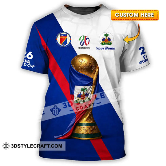 Unisex Shirt - Custom Haiti World Cup 2026 Shirt style option 1