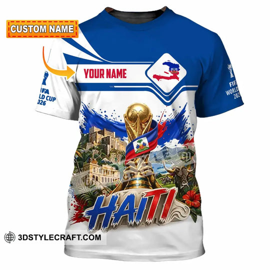 Unisex Shirt - Custom Haiti World Cup 2026 Shirt style option 1