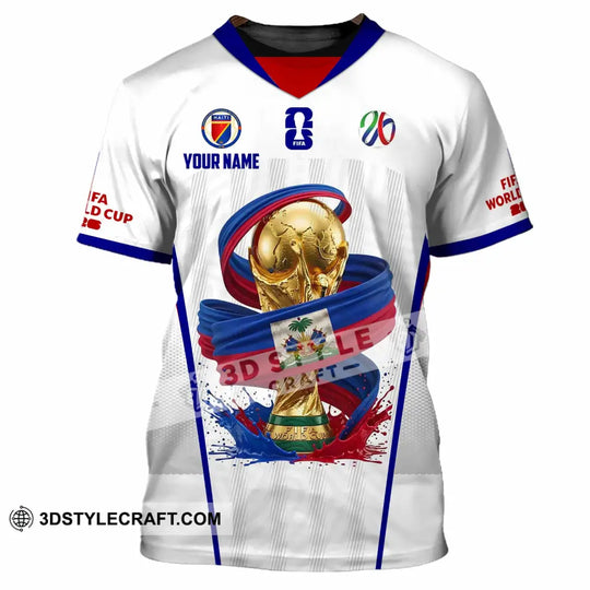 Unisex Shirt - Custom Haiti World Cup 2026 Shirt style option 2