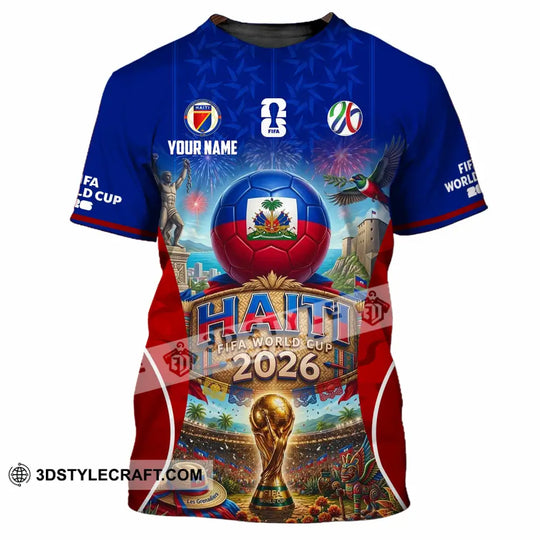 Unisex Shirt - Custom Haiti World Cup 2026 Shirt style option 4