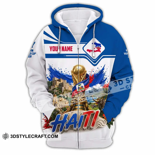 Unisex Shirt - Custom Haiti World Cup 2026 Shirt style option 3