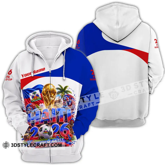Unisex Shirt - Custom Haiti World Cup 2026 Shirt style option 4