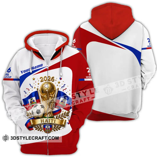 Unisex Shirt - Custom Haiti World Cup 2026 Shirt style option 4