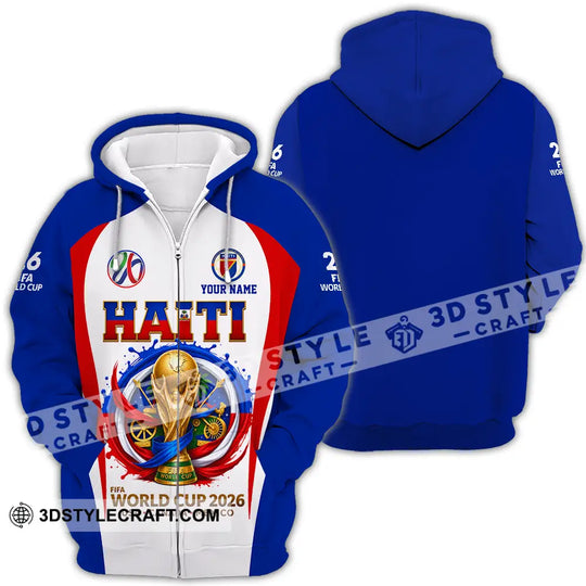 Unisex Shirt - Custom Haiti World Cup 2026 Shirt style option 4