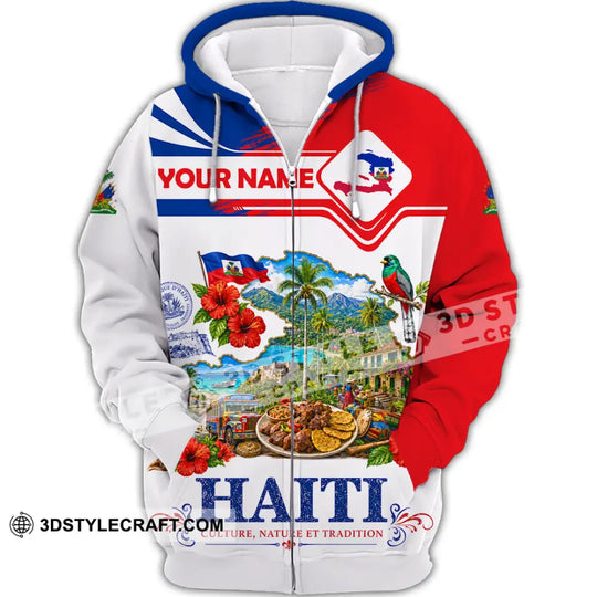 Unisex Shirt - Custom Haiti Shirt style option 3