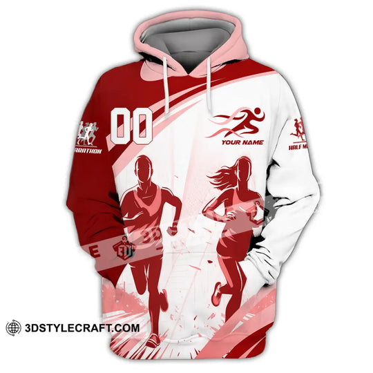 Unisex Shirt - Custom Half Marathon Run 3D Shirt style option 3