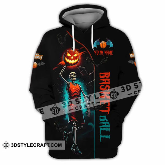 Unisex Shirt - Custom Halloween Basketball Sport Shirt style option 4
