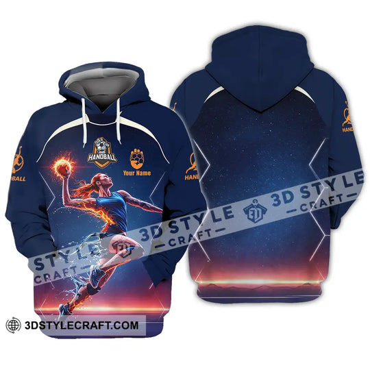 Unisex Shirt - Custom Handball 3D Shirt style option 3