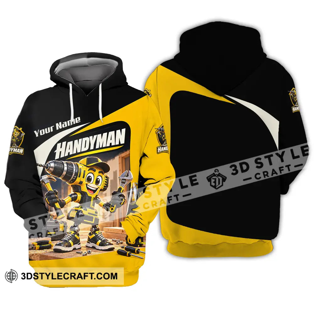 Unisex Shirt - Custom Handyman Shirt - Hoodie / S - T-shirt