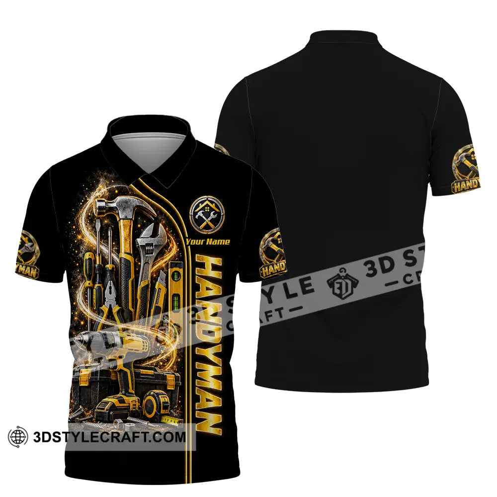 Unisex Shirt - Custom Handyman Shirt - Polo Shirt / S - T-shirt