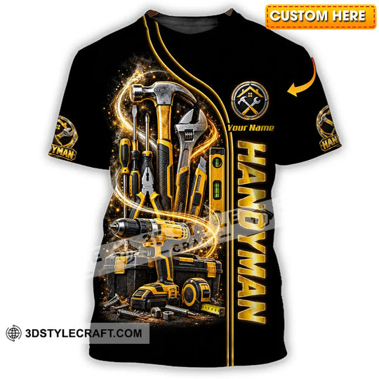 Unisex Shirt - Custom Handyman Shirt style option 1