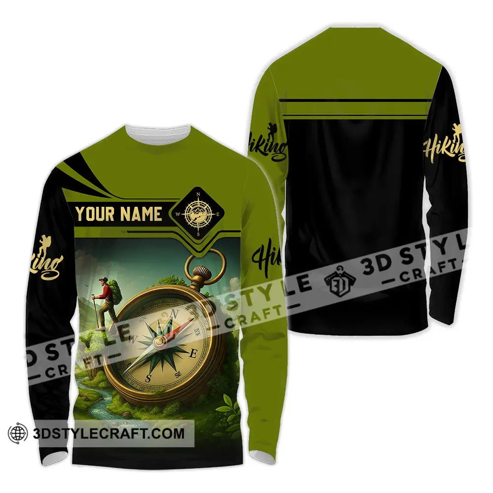 Unisex Shirt - Custom Hiking Lover Shirt Long Sleeve Shirt / S T-shirt