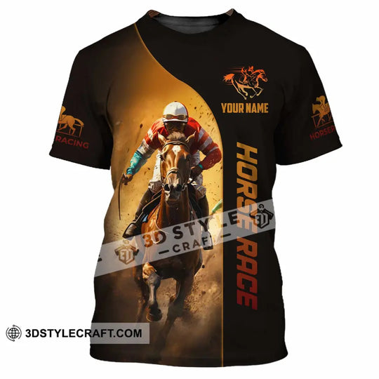 Unisex Shirt - Custom Horse Race Shirt style option 2