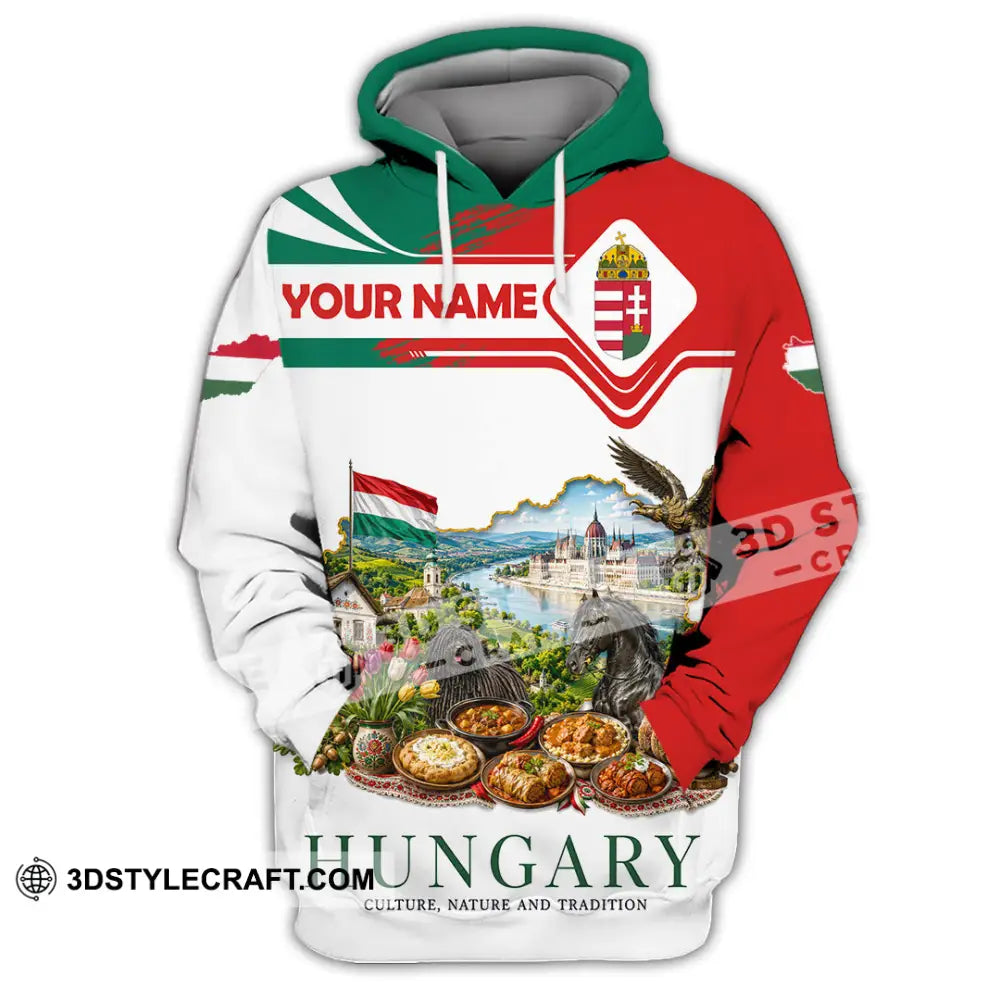 Unisex Shirt - Custom Hungary Shirt - Hoodie / S - T-shirt
