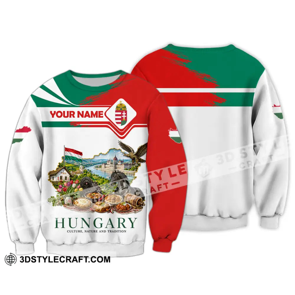 Unisex Shirt - Custom Hungary Shirt - Long Sleeve / S - T-shirt