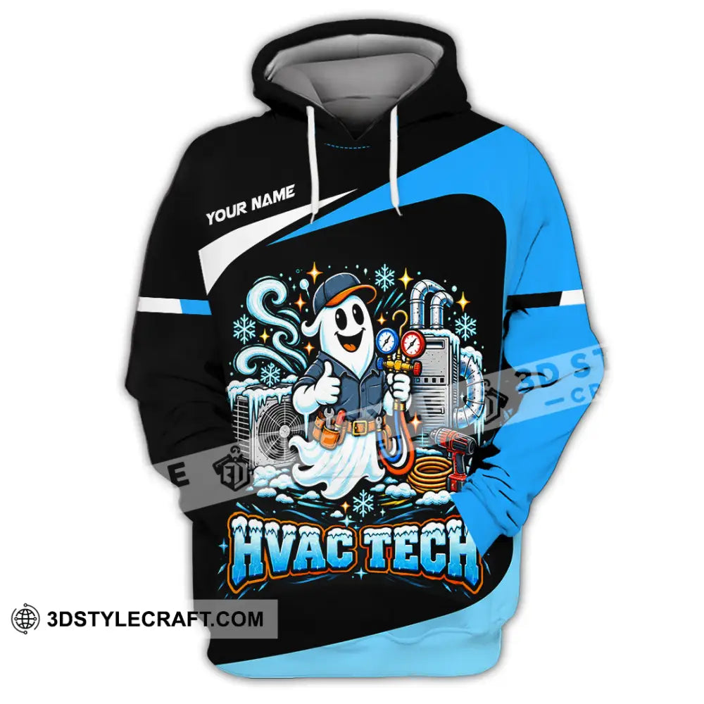 Unisex Shirt - Custom HVAC Tech Shirt - Hoodie / S - T-shirt