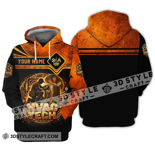 Unisex Shirt - Custom HVAC Tech Shirt style option 3