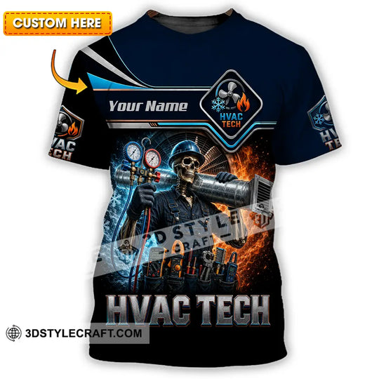 Unisex Shirt - Custom HVAC Tech Shirt style option 1