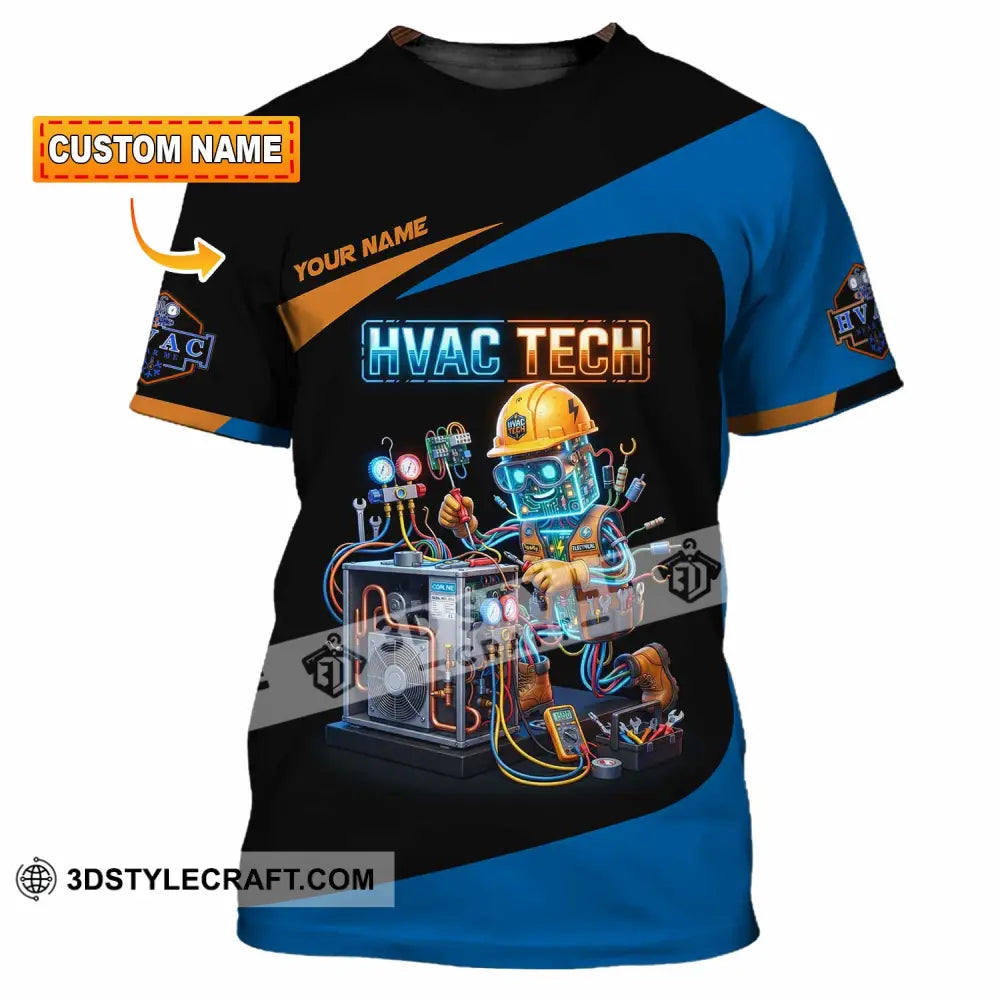 Unisex Shirt - Custom HVAC Tech Shirt - T-shirt