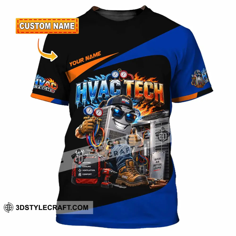 Unisex Shirt - Custom HVAC Tech Shirt - T-shirt