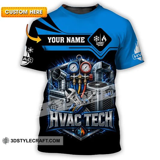 Unisex Shirt - Custom Hvac Tech Shirt - T-shirt