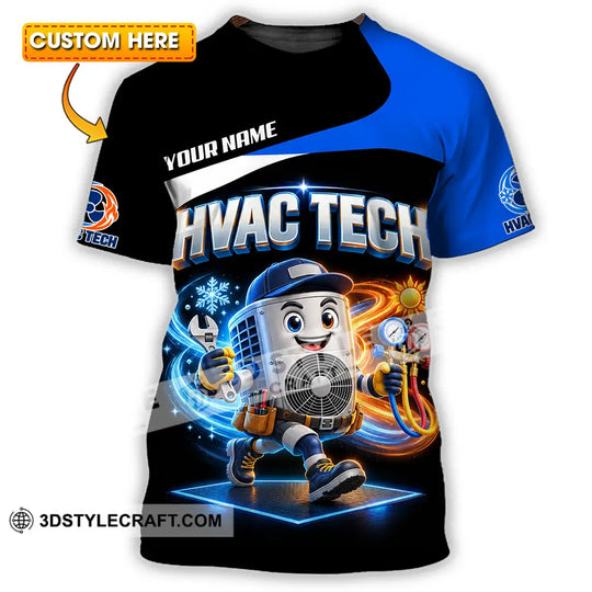 Unisex Shirt - Custom HVAC Tech Shirt style option 1
