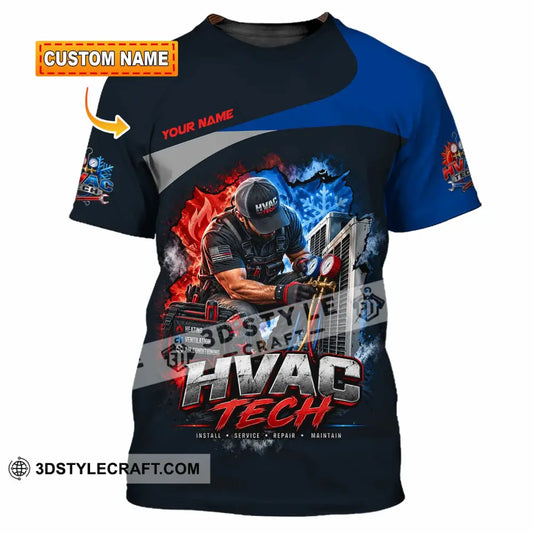Unisex Shirt - Custom HVAC Tech Shirt - T-shirt