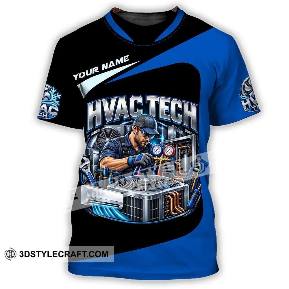 Unisex Shirt - Custom HVAC Tech Shirt - T-Shirt / S - T-shirt