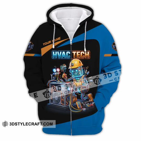 Unisex Shirt - Custom HVAC Tech Shirt style option 3
