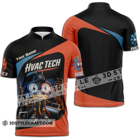Unisex Shirt - Custom Hvac Tech Shirt style option 2