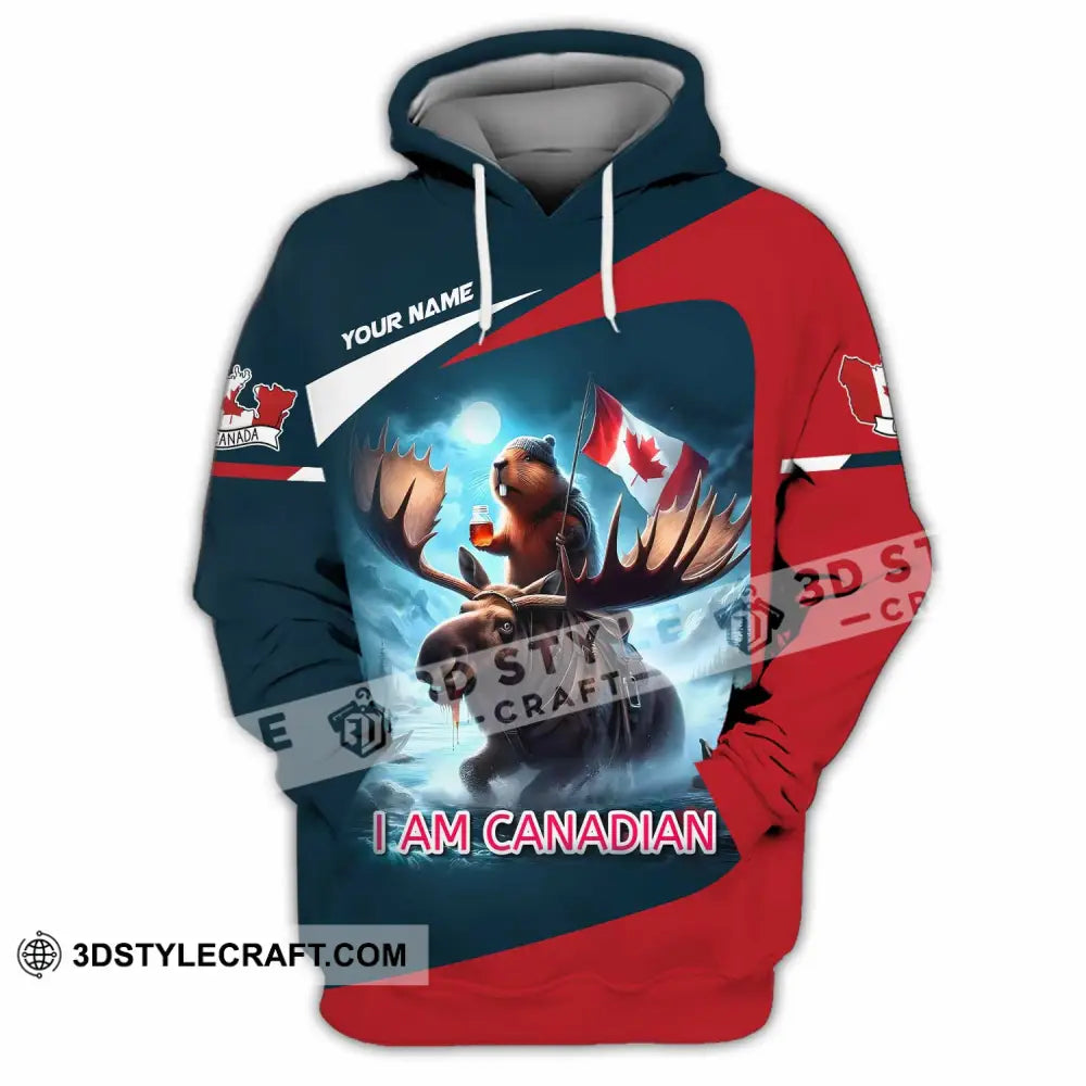 Unisex Shirt - Custom I Am Canadian Shirt Hoodie / S T-shirt