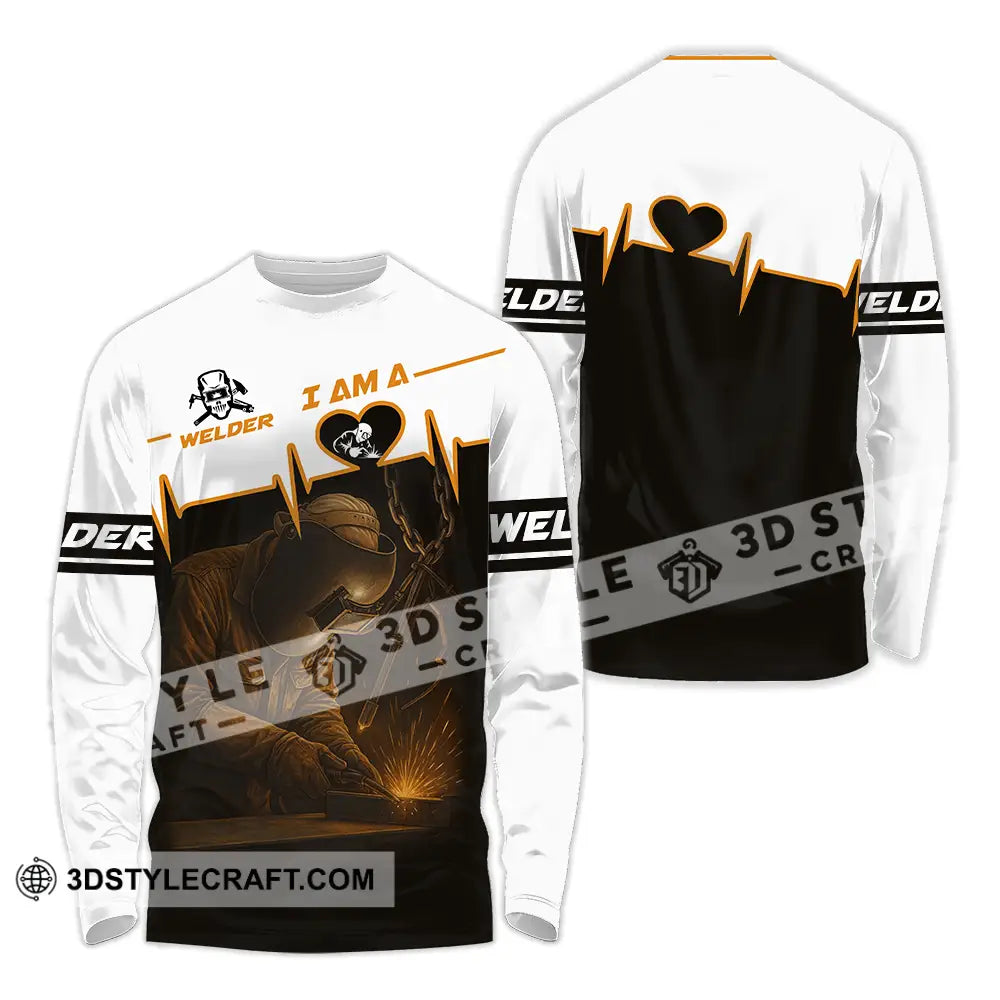 Unisex Shirt Custom I Am Welder Shirt Long Sleeve Shirt / S T shirt
